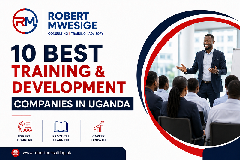 Discover the Top 10 Training and Development Companies in Uganda. These Are Professional Service Firms That Help Organizations Deliver Accredited Vocational Training, Leadership Coaching, And IT Certifications Aligned with The TVET Act 2025 To Improve Employee Performance, Build New Skills, And Foster Leadership.
