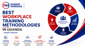 Deploy Uganda's top workplace training methodologies. Discover Robert Mwesige's localized ADDIE, experiential facilitation, and Kirkpatrick-driven L&D frameworks.