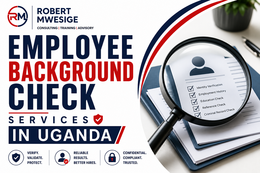 An Employee Background Check in Uganda Is a Formal Review Process Used to Verify a Candidate's History, Qualifications, And Identity. Common Types of Screenings Include Criminal Records, Education Verification, And Employment History Checks.
