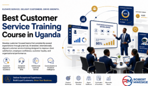 Customer Service Training in Uganda Equips Your Frontline Staff with The Soft Skills Required to Build Loyalty, Handle Difficult Situations, And Resolve Issues. This course integrates communication skills, Conflict Resolution, Agentic AI, and Deep Product Knowledge to Ensure Fast, Empathetic Problem-Solving.