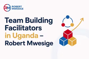 Robert Mwesige Offers Transformative Team-Building Facilitation in Uganda, Including Kampala, Jinja, Mukono & Entebbe. He Designs, Guides, And Manages Interactive Group Exercises and Workshops. His Goal Is to Help Coworkers Improve Communication, Build Trust, Solve Conflicts, And Strengthen Overall Collaboration