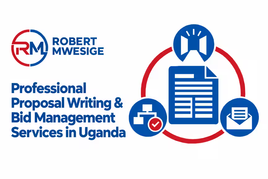 Secure Funding and Win Contracts. Expert Bid Management in Uganda for International Grants, Government Procurement (eGP/PPDA), Research, and Business RFPs. Get Highly Competitive Submissions Across Non-Profit Donors, Tenders, Research Calls, Business Pitches, And Fundraising Campaigns.